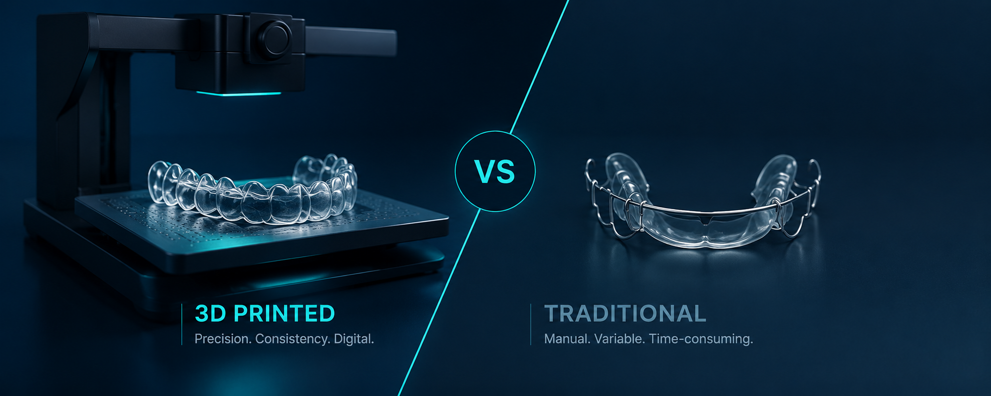 3D Printed vs Traditional Retainers