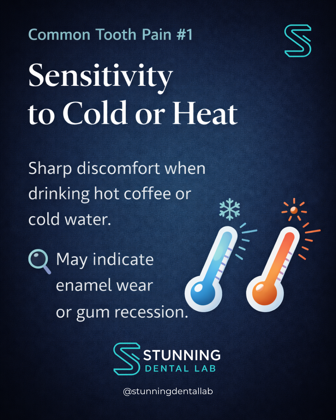 Common Tooth Pain — Sensitivity to Cold or Heat